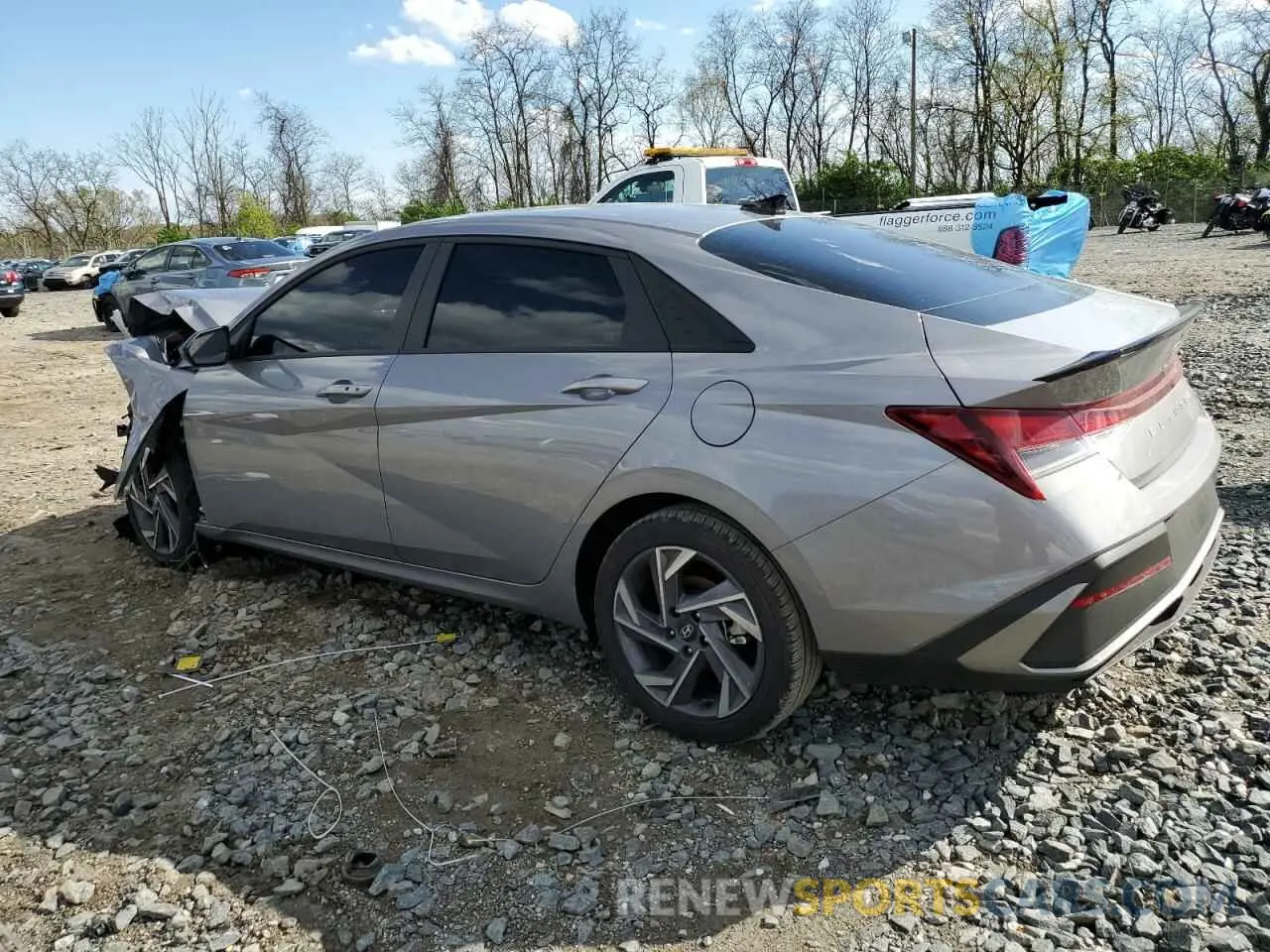 2 Photograph of a damaged car KMHLM4DG3SU939893 HYUNDAI ELANTRA 2025