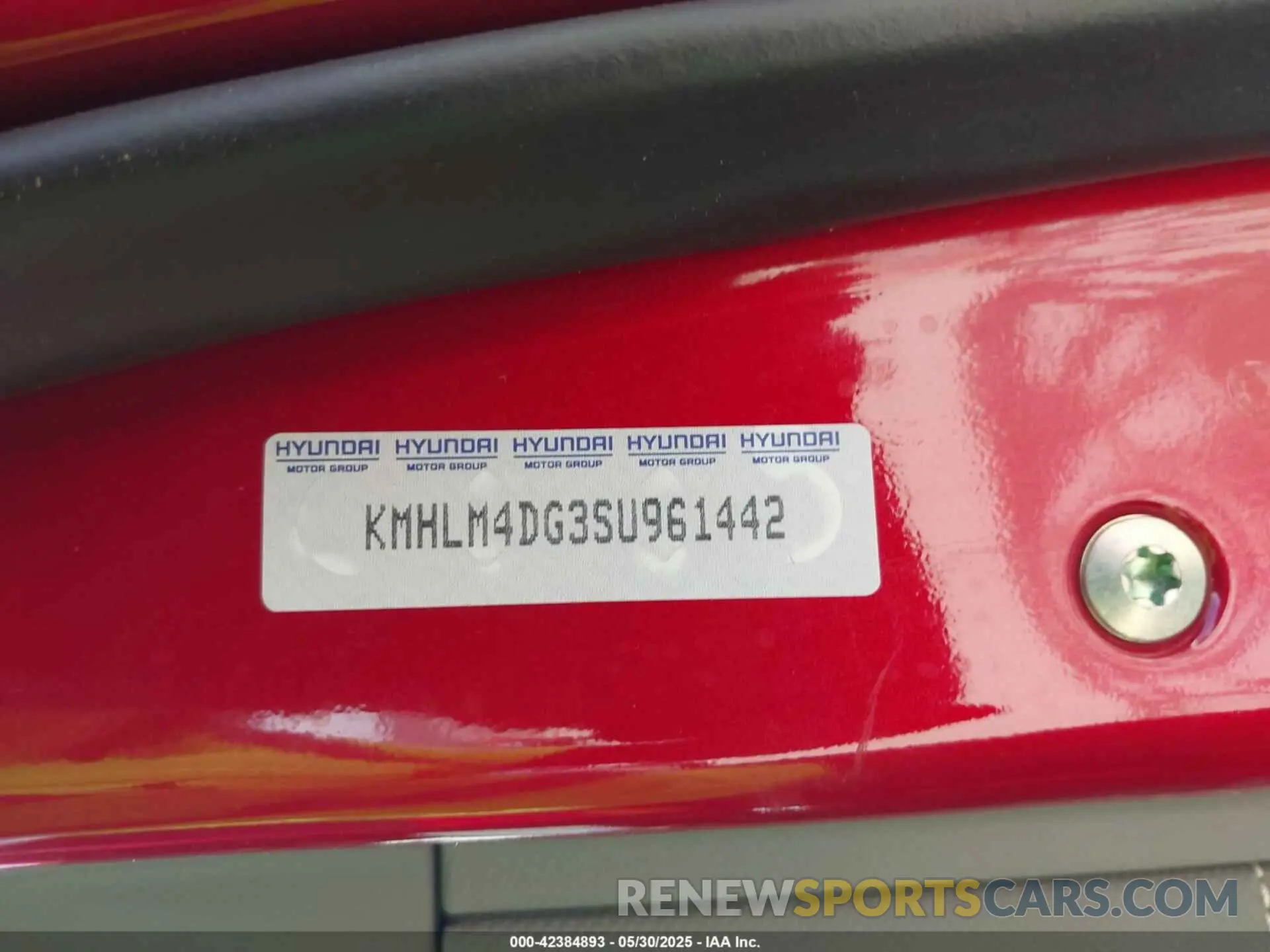 9 Photograph of a damaged car KMHLM4DG3SU961442 HYUNDAI ELANTRA 2025