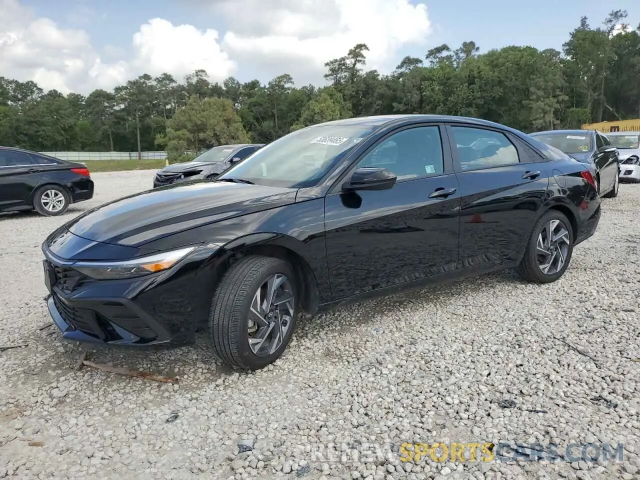 1 Photograph of a damaged car KMHLM4DG4SU917840 HYUNDAI ELANTRA 2025