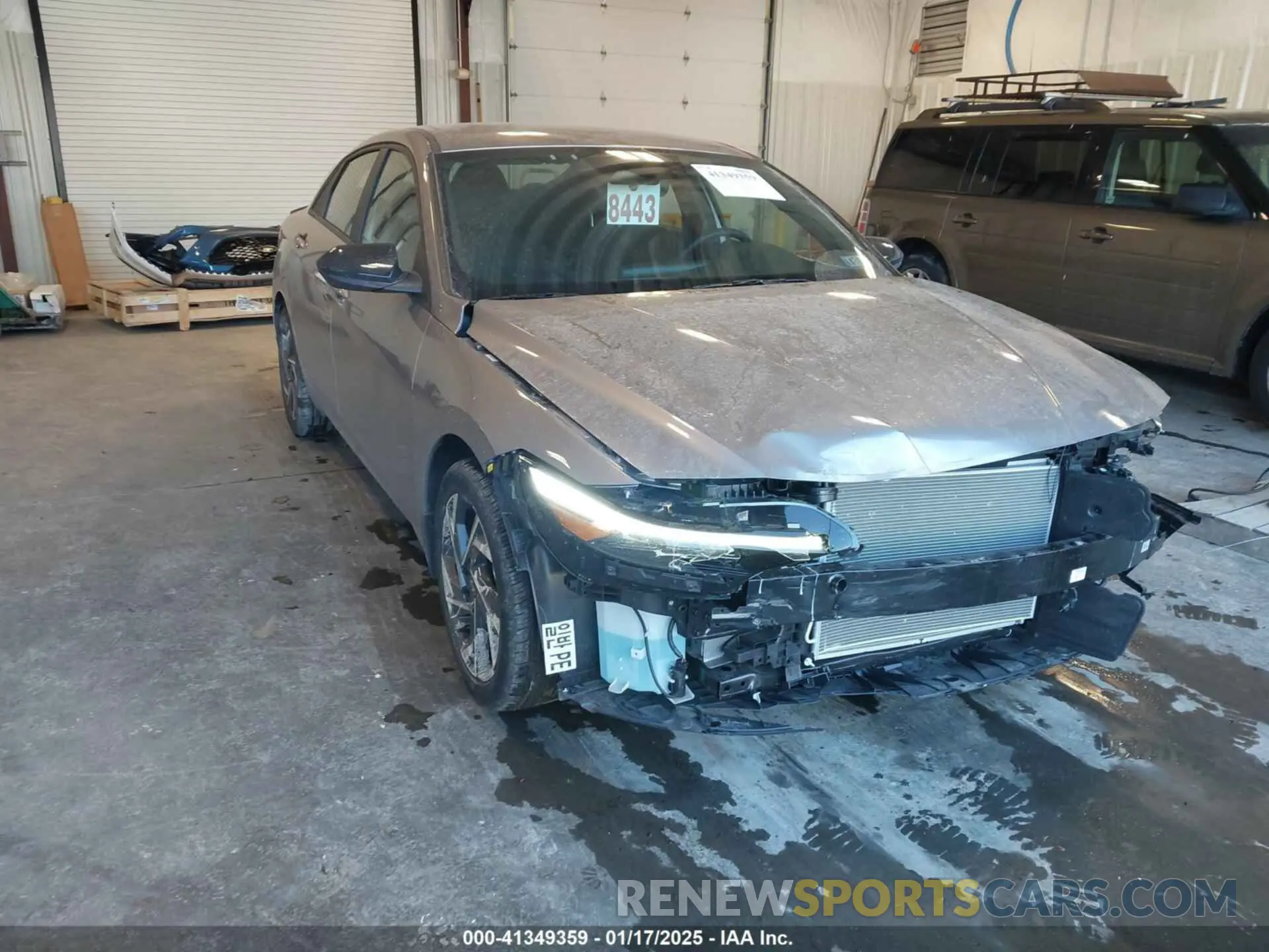 1 Photograph of a damaged car KMHLM4DG5SU872696 HYUNDAI ELANTRA 2025