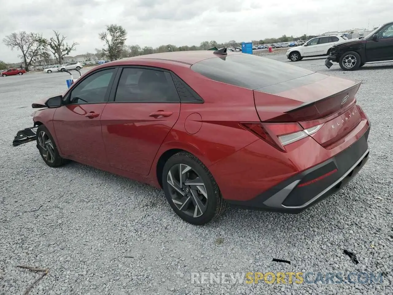 2 Photograph of a damaged car KMHLM4DG5SU896982 HYUNDAI ELANTRA 2025