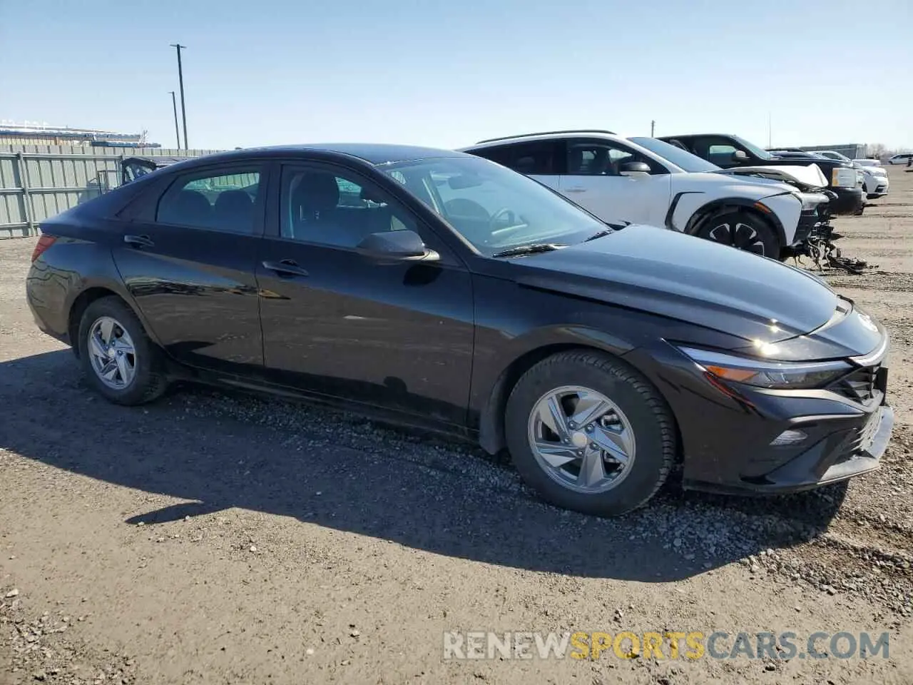 4 Photograph of a damaged car KMHLM4DG5SU900433 HYUNDAI ELANTRA 2025