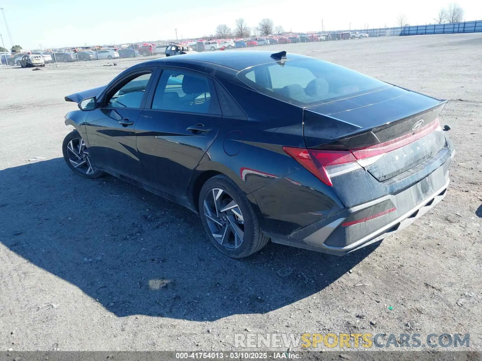 3 Photograph of a damaged car KMHLM4DG5SU927275 HYUNDAI ELANTRA 2025