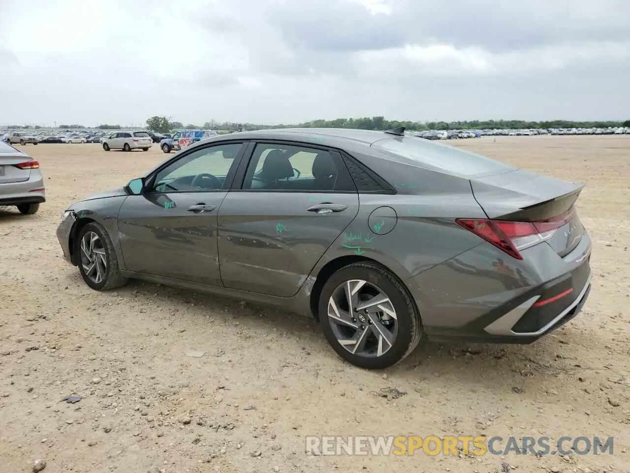 2 Photograph of a damaged car KMHLM4DG5SU938678 HYUNDAI ELANTRA 2025