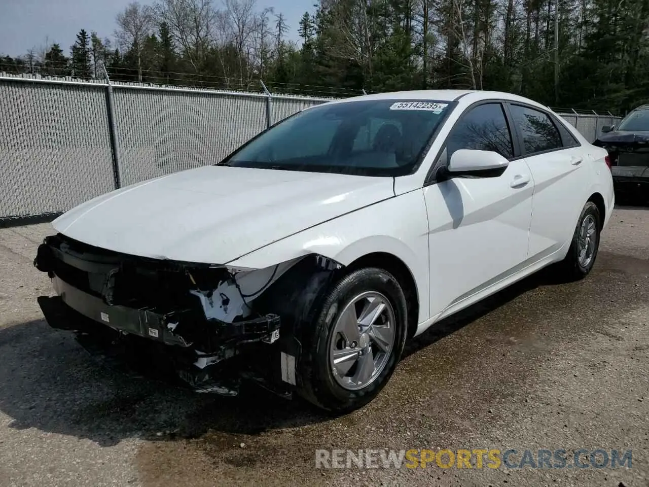 1 Photograph of a damaged car KMHLM4DG6SU861108 HYUNDAI ELANTRA 2025
