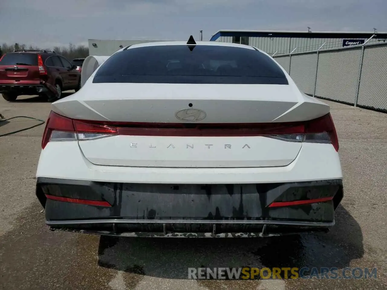 6 Photograph of a damaged car KMHLM4DG6SU861108 HYUNDAI ELANTRA 2025