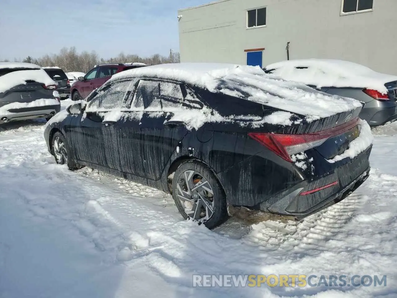 2 Photograph of a damaged car KMHLM4DG6SU864025 HYUNDAI ELANTRA 2025