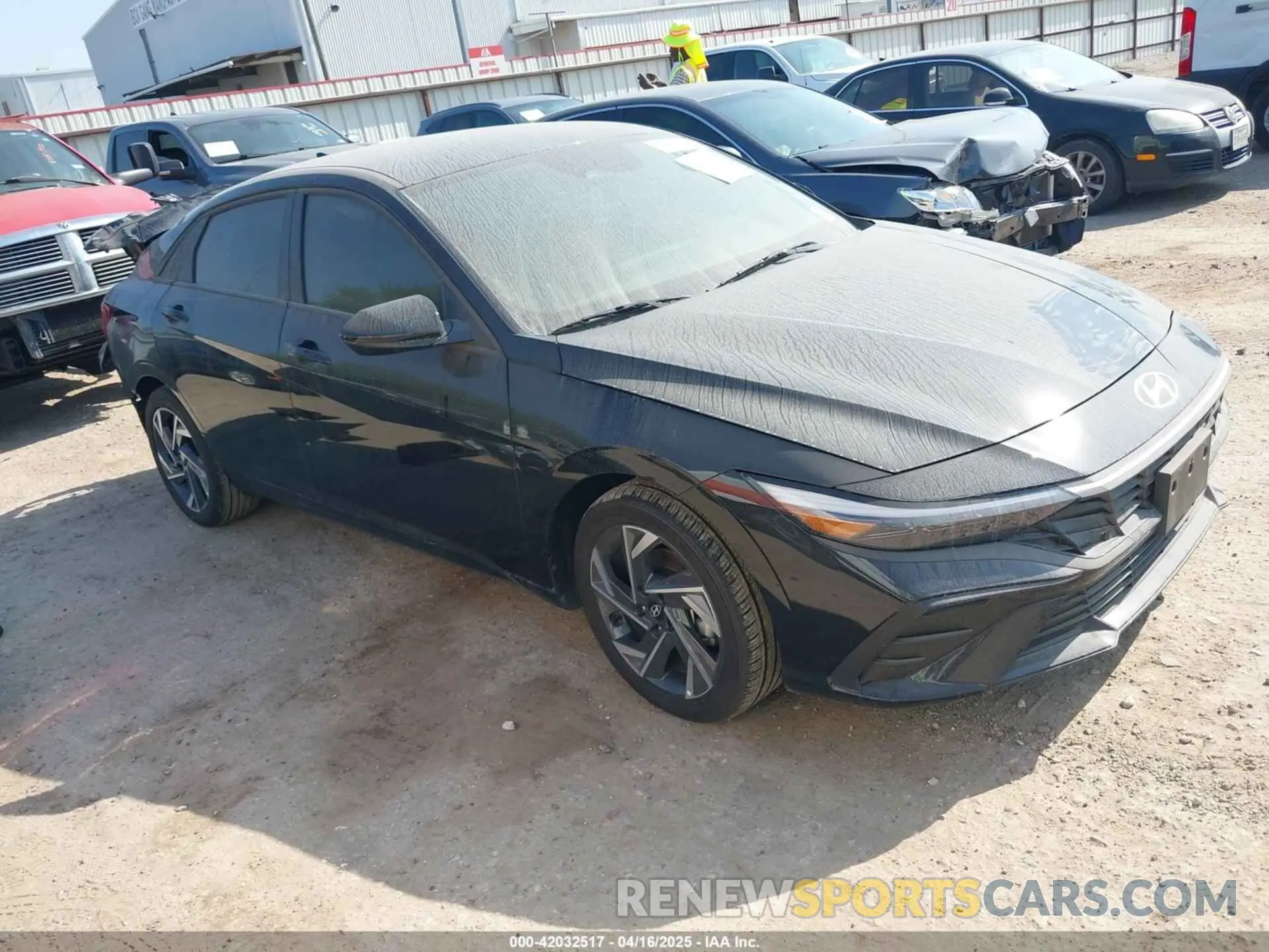 1 Photograph of a damaged car KMHLM4DG6SU917791 HYUNDAI ELANTRA 2025