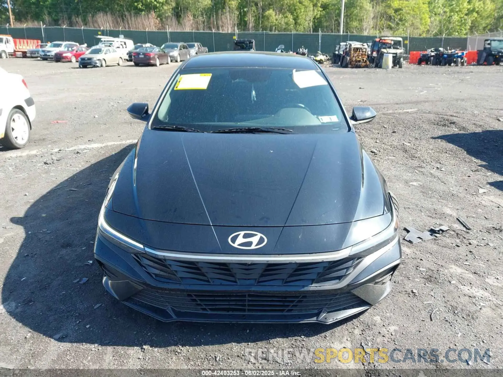 12 Photograph of a damaged car KMHLM4DG6SU933151 HYUNDAI ELANTRA 2025