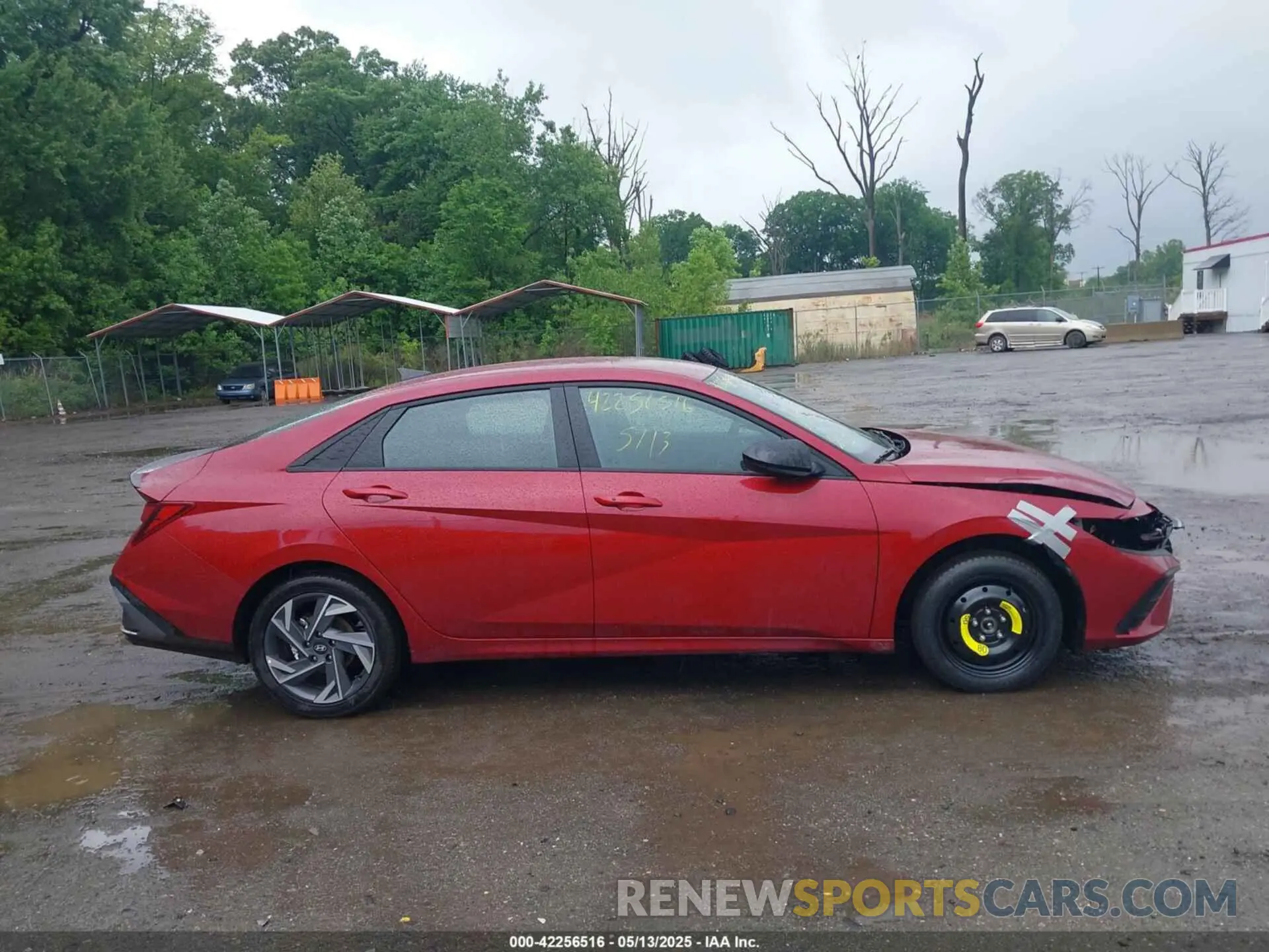 13 Photograph of a damaged car KMHLM4DG6SU934817 HYUNDAI ELANTRA 2025
