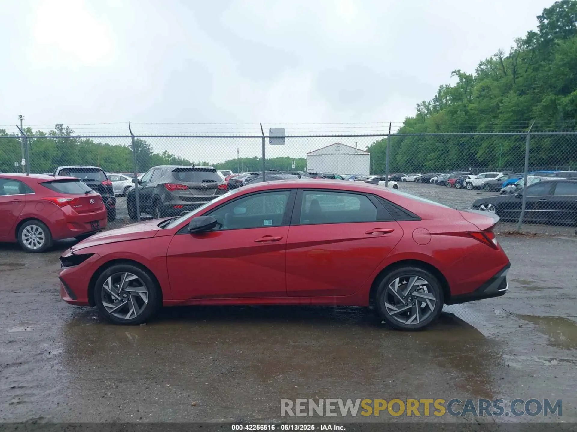 14 Photograph of a damaged car KMHLM4DG6SU934817 HYUNDAI ELANTRA 2025