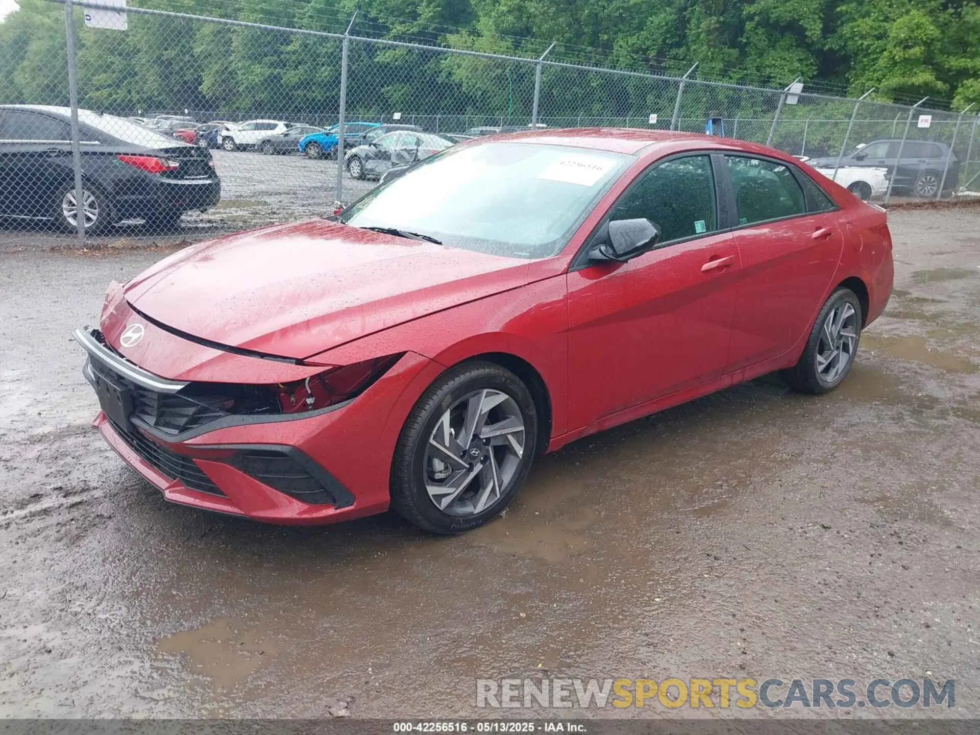 2 Photograph of a damaged car KMHLM4DG6SU934817 HYUNDAI ELANTRA 2025