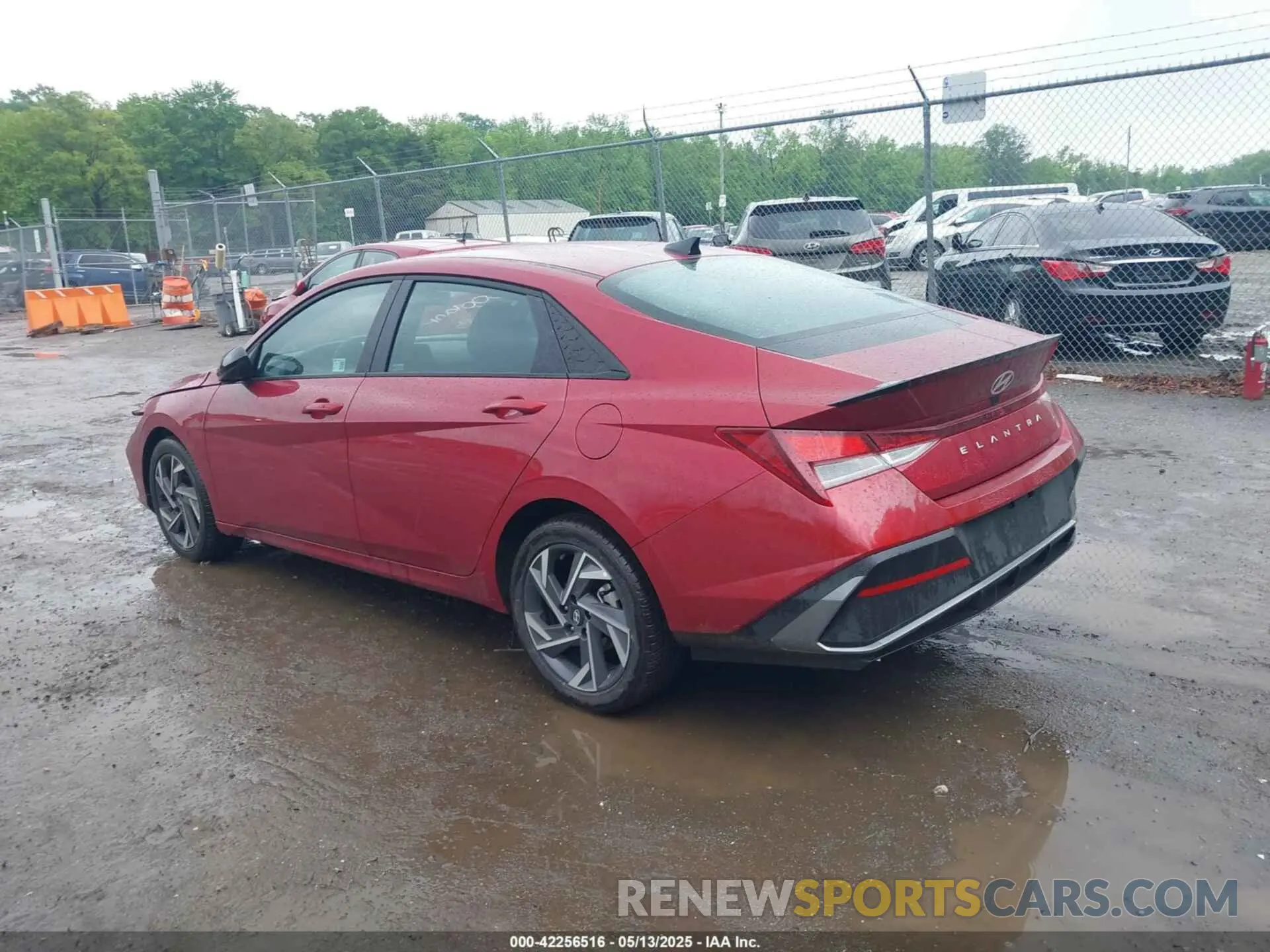 3 Photograph of a damaged car KMHLM4DG6SU934817 HYUNDAI ELANTRA 2025