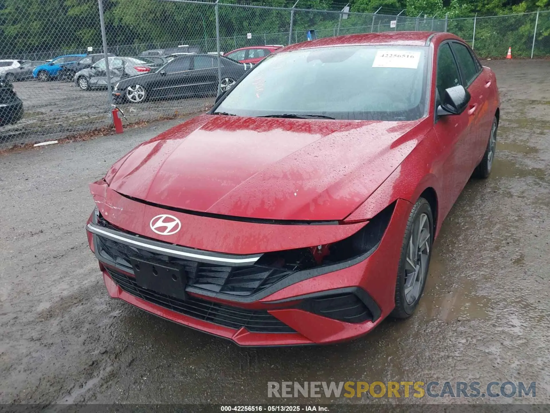 6 Photograph of a damaged car KMHLM4DG6SU934817 HYUNDAI ELANTRA 2025