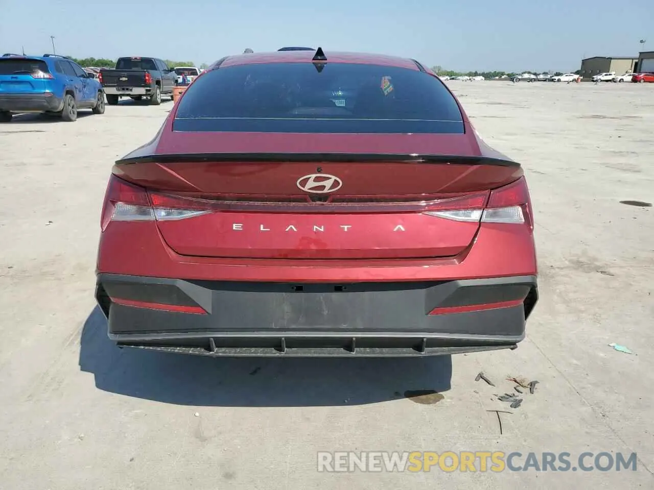 6 Photograph of a damaged car KMHLM4DG6SU935028 HYUNDAI ELANTRA 2025