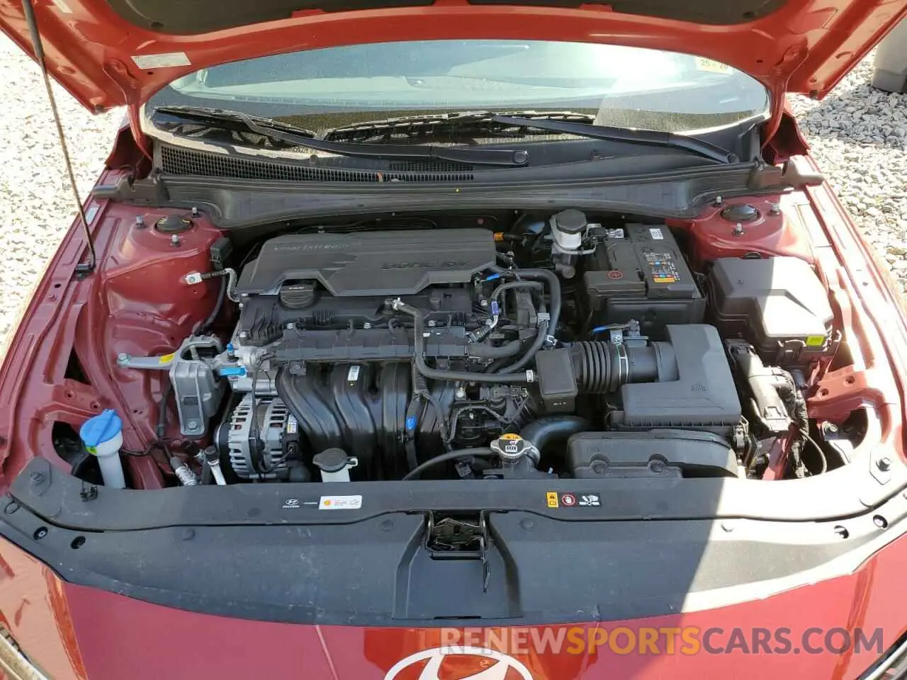 11 Photograph of a damaged car KMHLM4DG6SU936471 HYUNDAI ELANTRA 2025