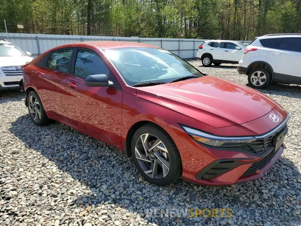 4 Photograph of a damaged car KMHLM4DG6SU936471 HYUNDAI ELANTRA 2025
