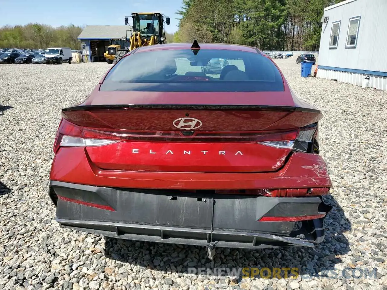 6 Photograph of a damaged car KMHLM4DG6SU936471 HYUNDAI ELANTRA 2025