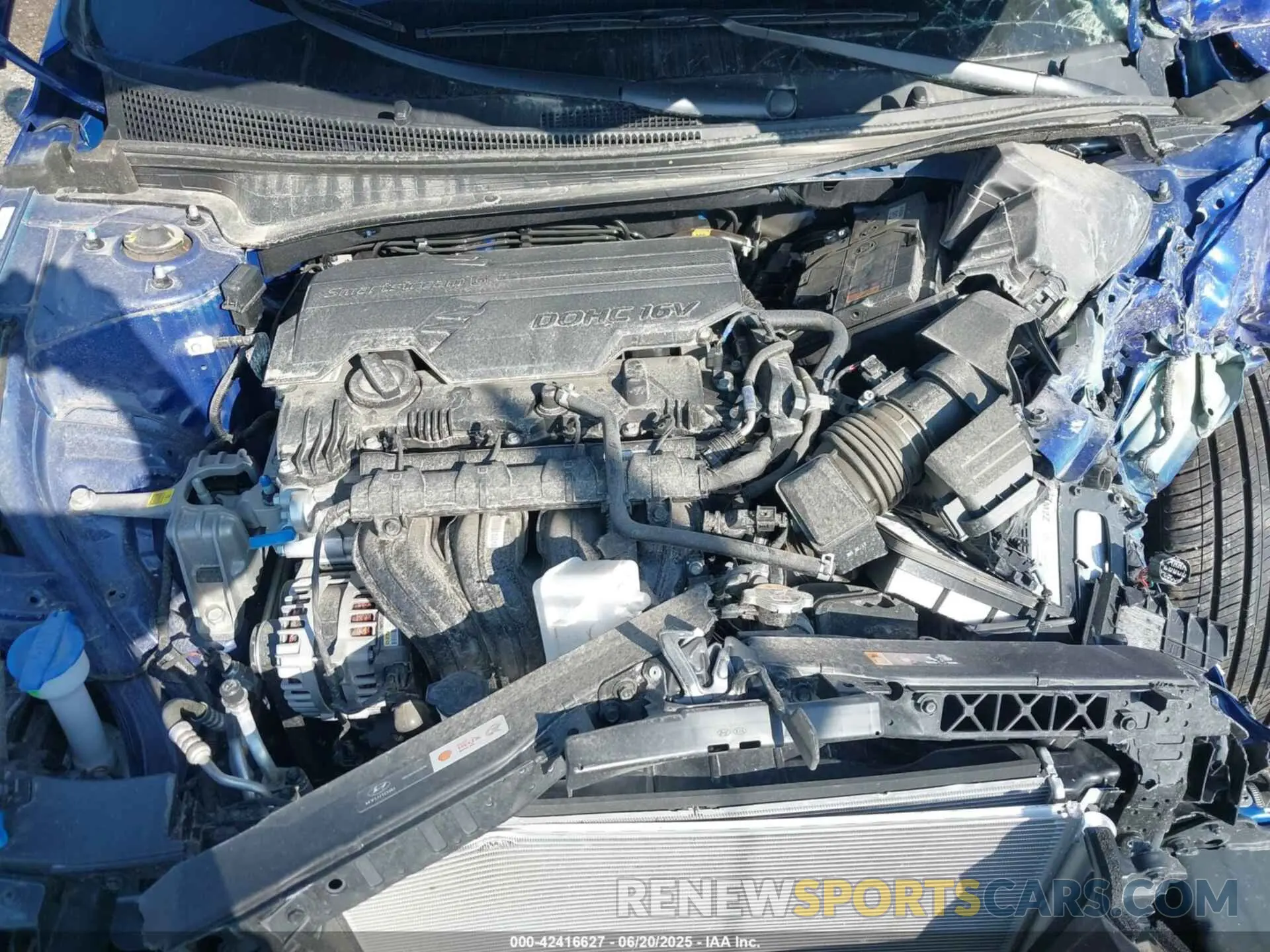 10 Photograph of a damaged car KMHLM4DG6SU995682 HYUNDAI ELANTRA 2025
