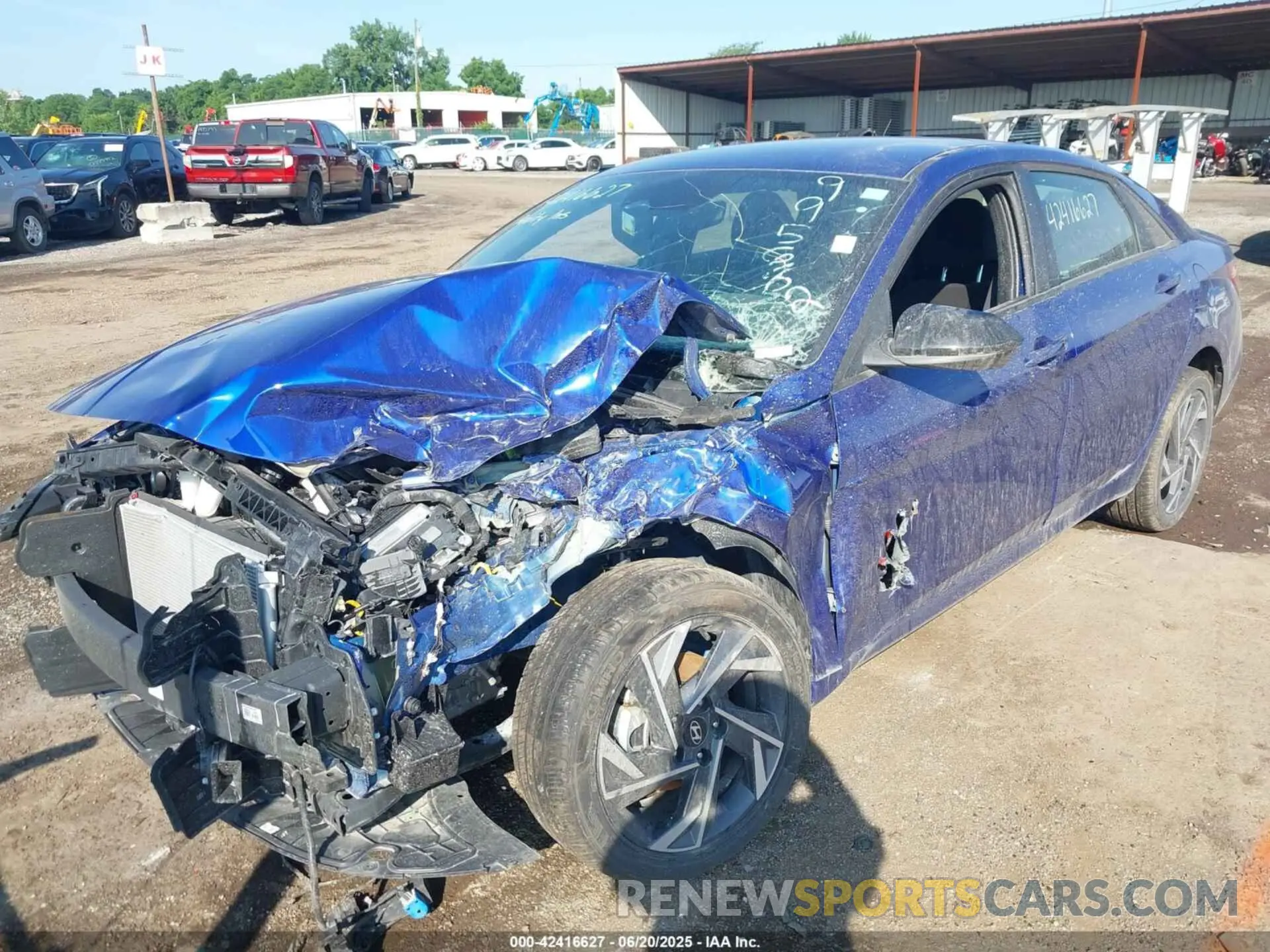 2 Photograph of a damaged car KMHLM4DG6SU995682 HYUNDAI ELANTRA 2025