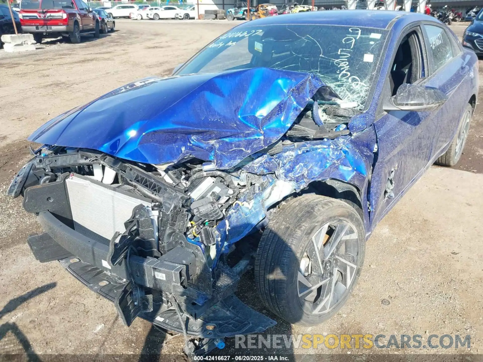 6 Photograph of a damaged car KMHLM4DG6SU995682 HYUNDAI ELANTRA 2025