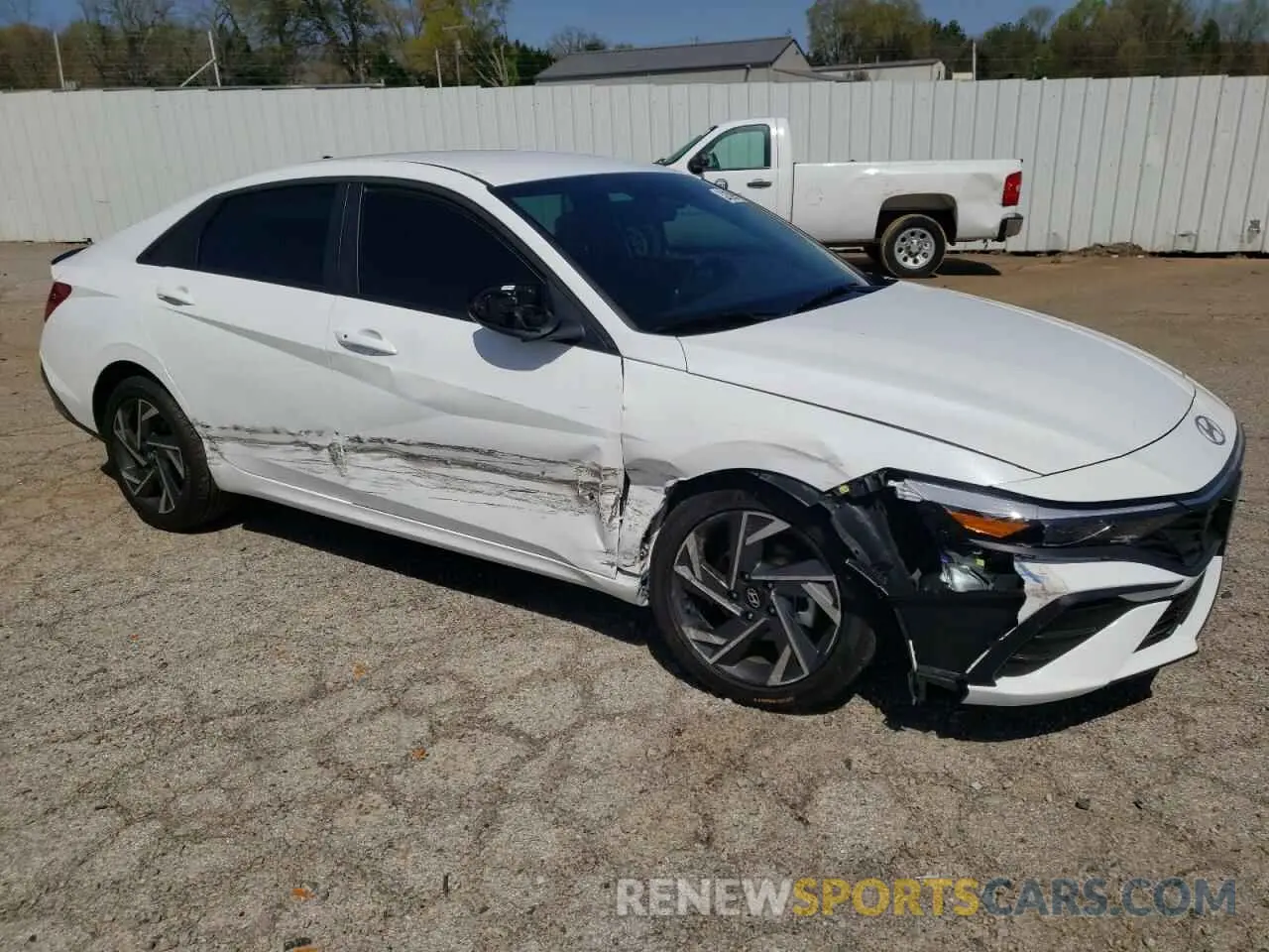 4 Photograph of a damaged car KMHLM4DG7SU875664 HYUNDAI ELANTRA 2025