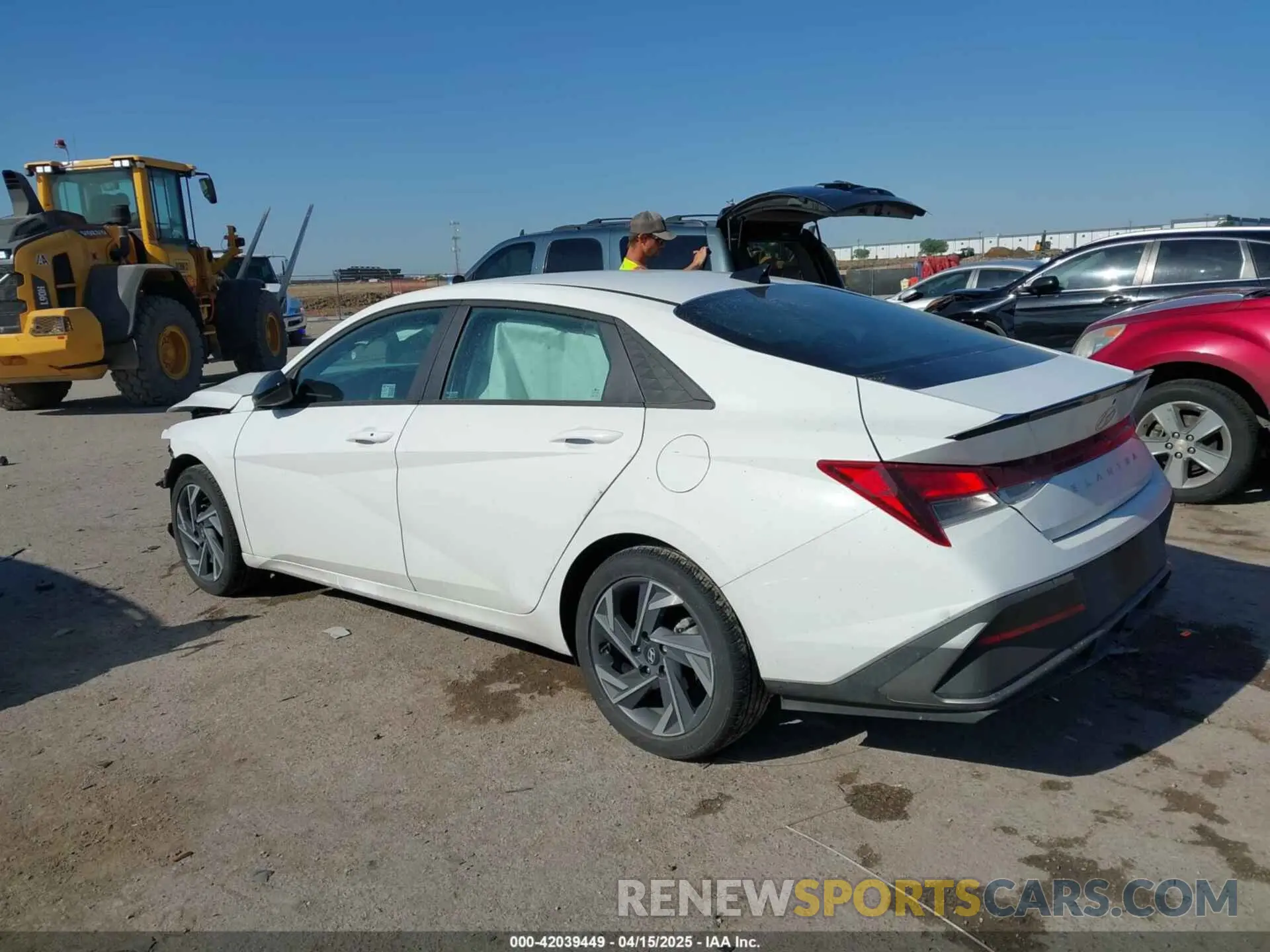 3 Photograph of a damaged car KMHLM4DG7SU917671 HYUNDAI ELANTRA 2025