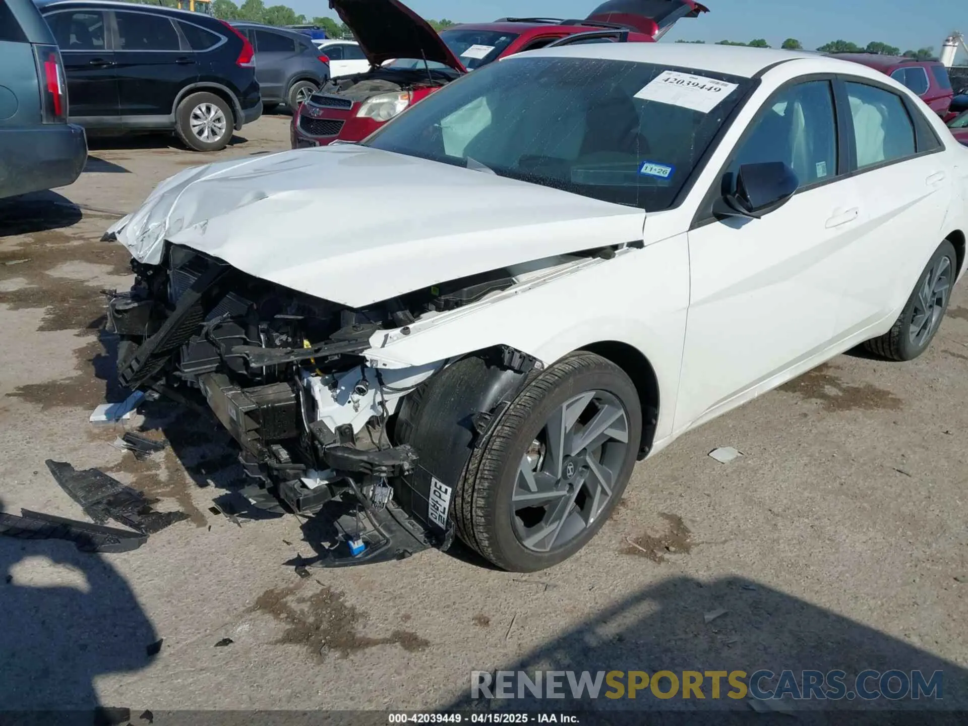 6 Photograph of a damaged car KMHLM4DG7SU917671 HYUNDAI ELANTRA 2025