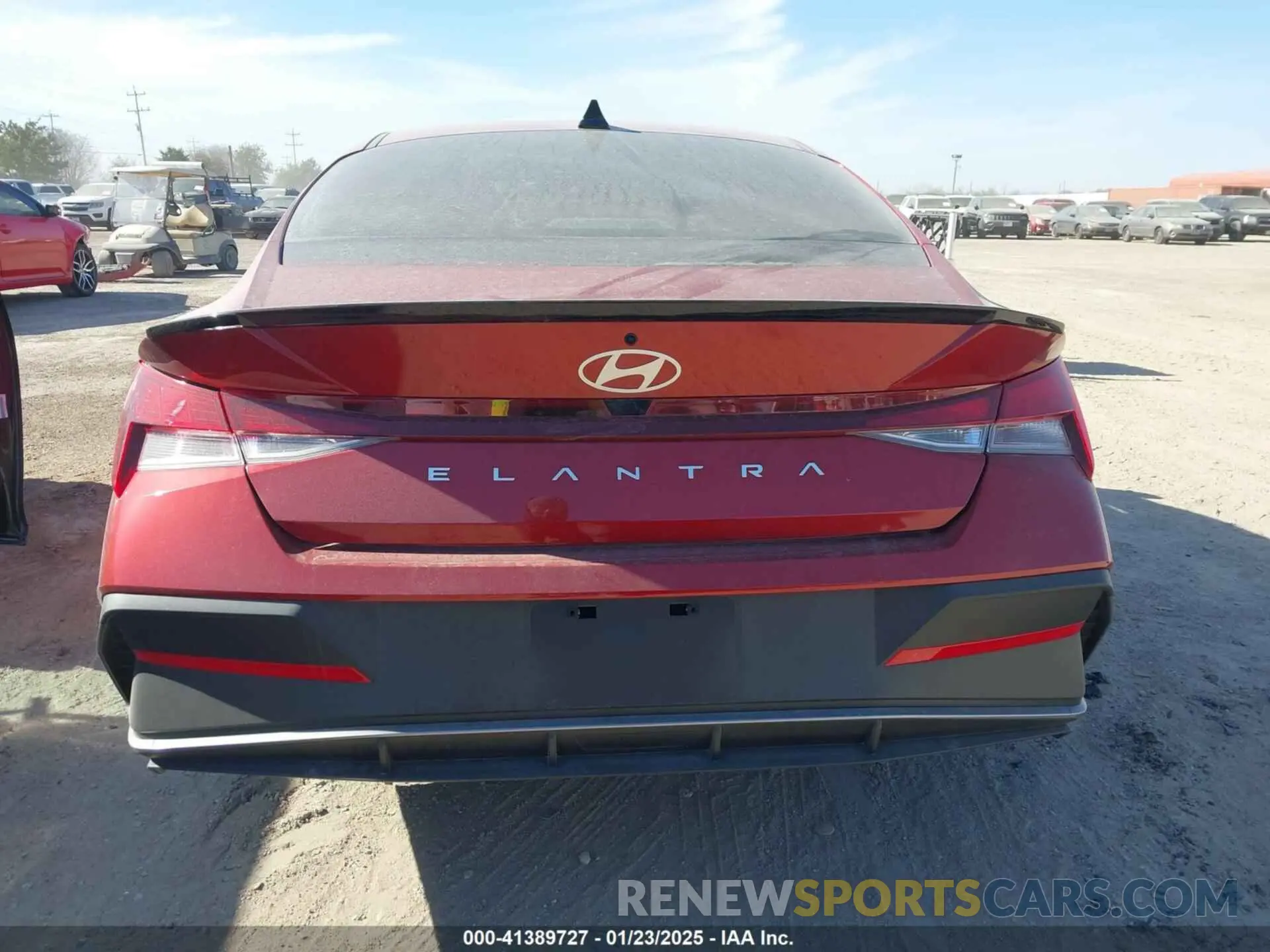 16 Photograph of a damaged car KMHLM4DG7SU924295 HYUNDAI ELANTRA 2025