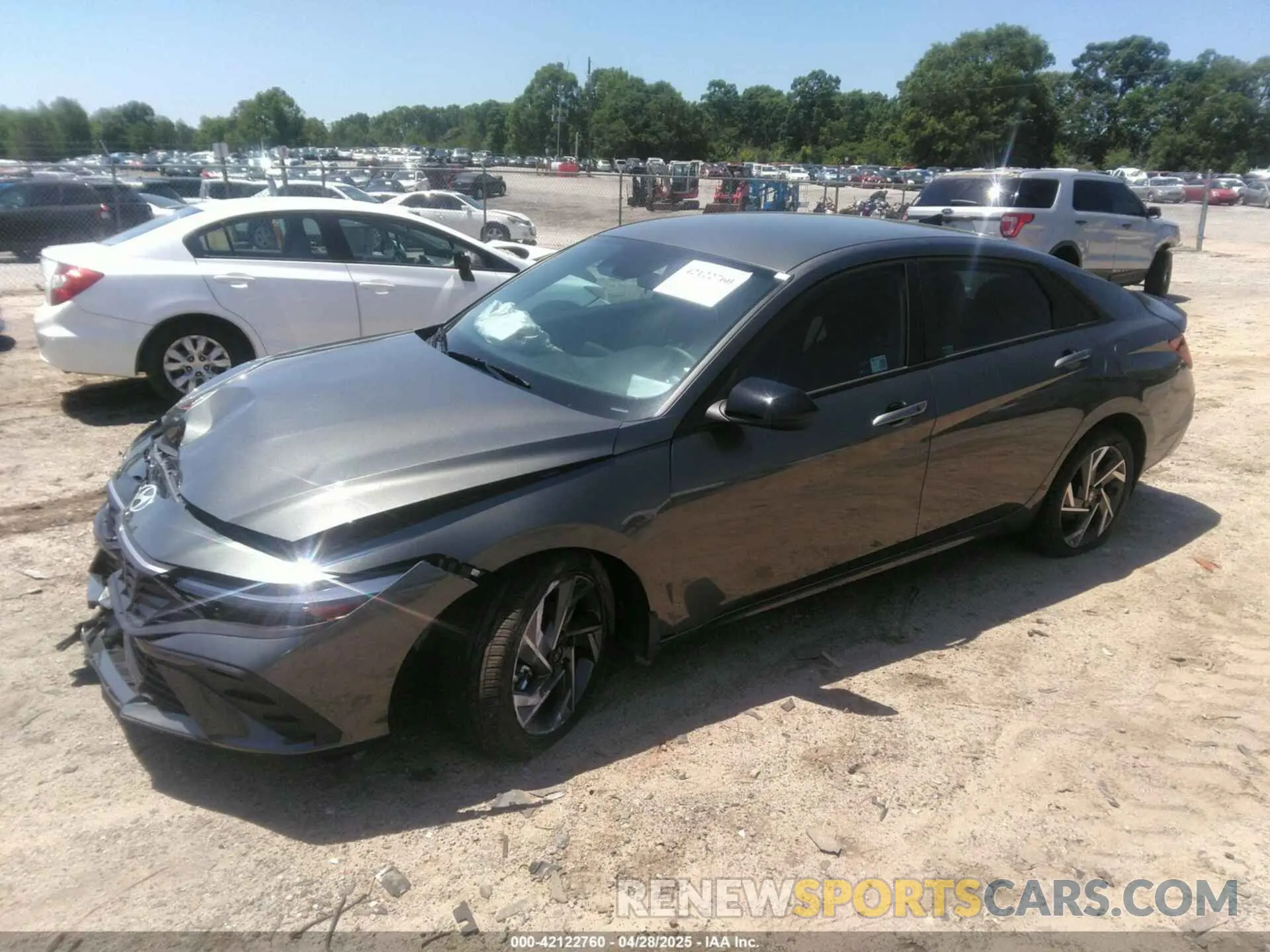 2 Photograph of a damaged car KMHLM4DG7SU927343 HYUNDAI ELANTRA 2025