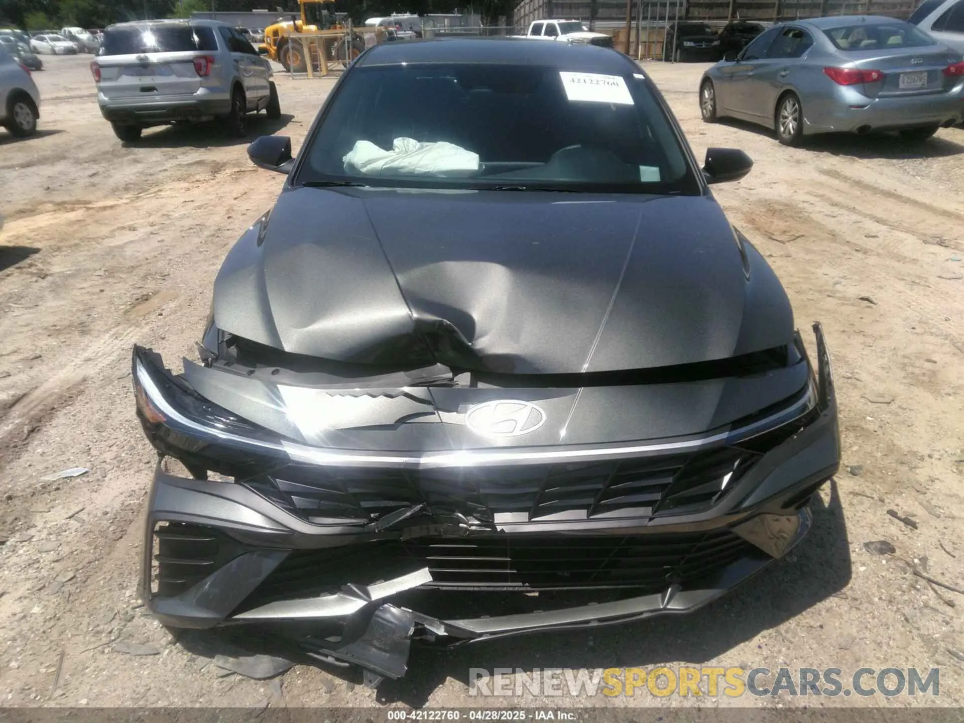 6 Photograph of a damaged car KMHLM4DG7SU927343 HYUNDAI ELANTRA 2025