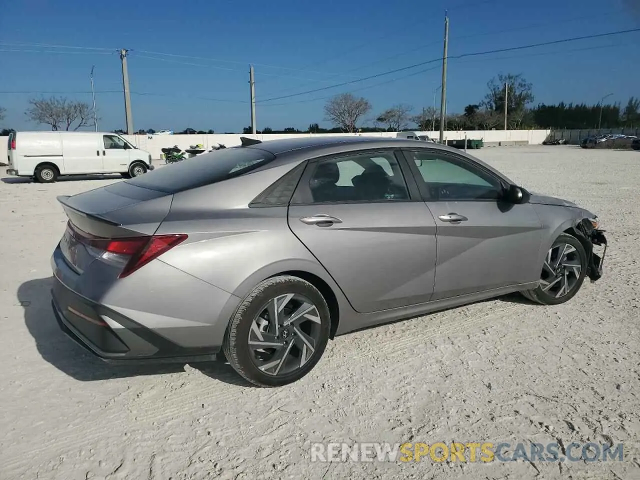 3 Photograph of a damaged car KMHLM4DG7SU929111 HYUNDAI ELANTRA 2025