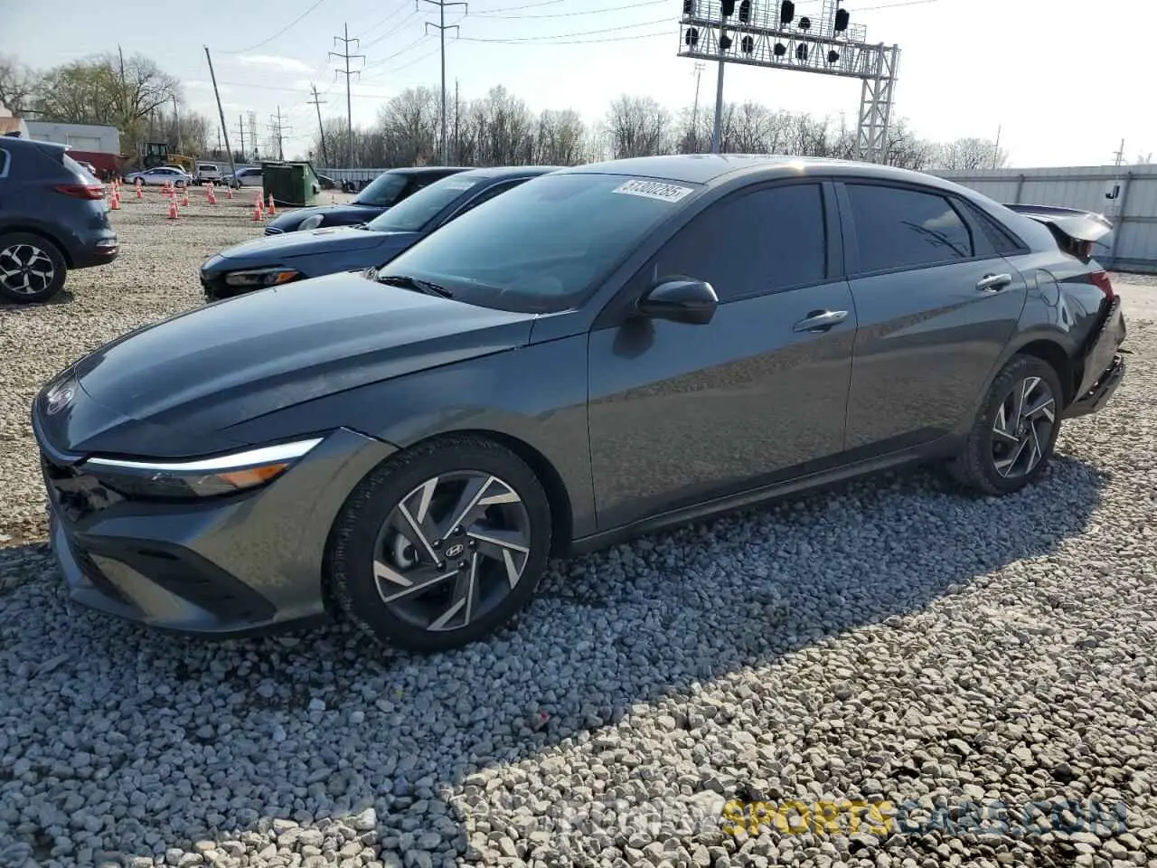 1 Photograph of a damaged car KMHLM4DG7SU932767 HYUNDAI ELANTRA 2025