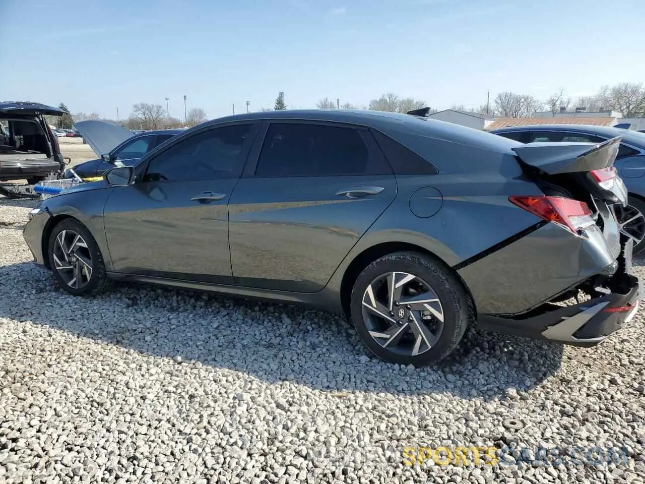 2 Photograph of a damaged car KMHLM4DG7SU932767 HYUNDAI ELANTRA 2025