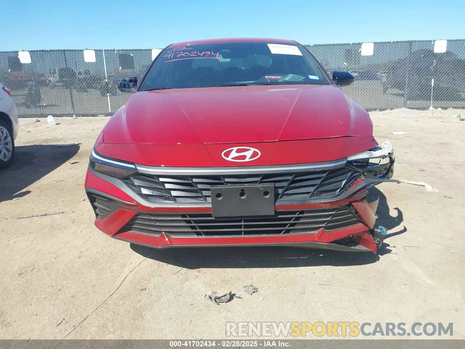 12 Photograph of a damaged car KMHLM4DG8SU877861 HYUNDAI ELANTRA 2025