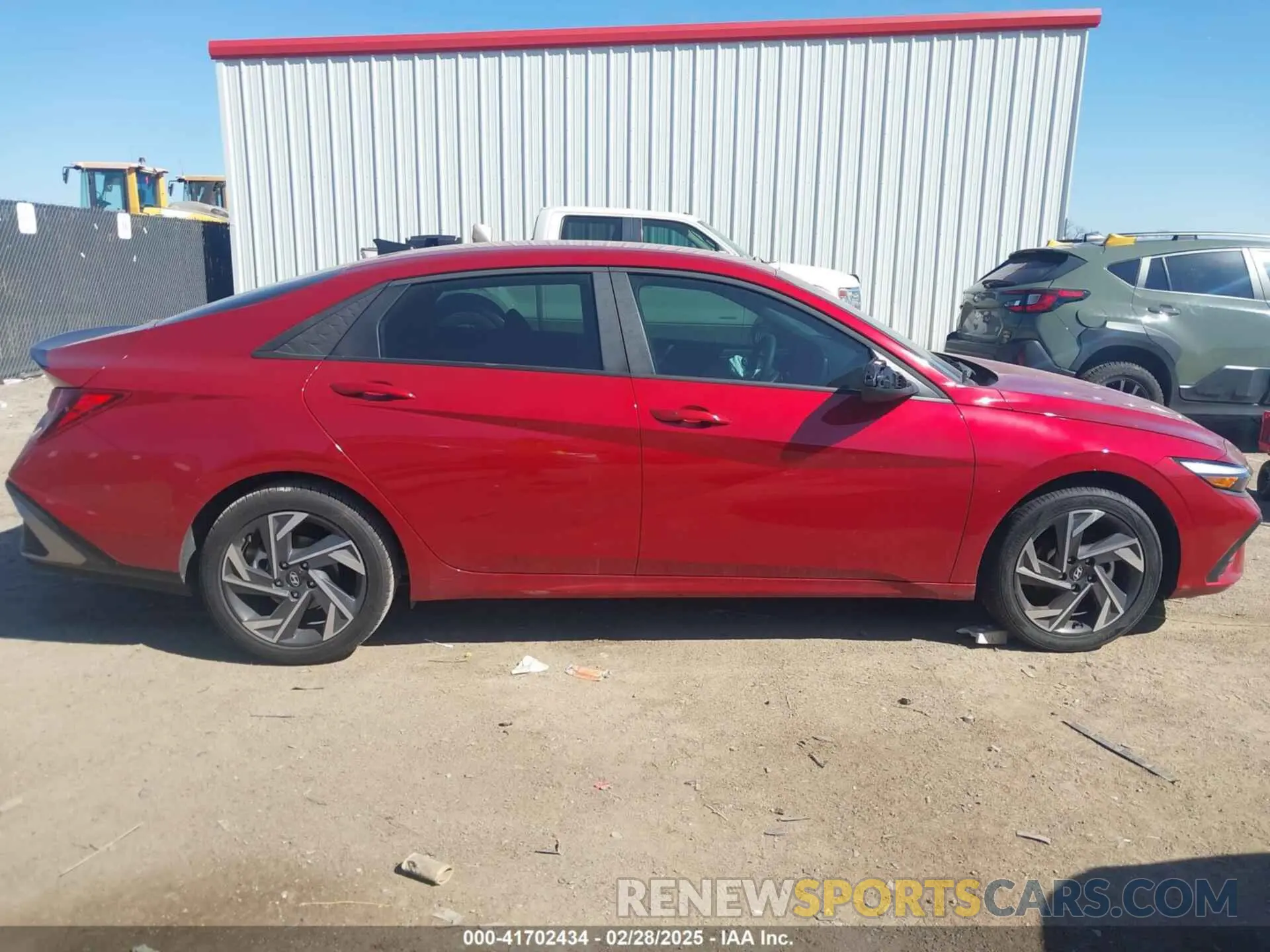 13 Photograph of a damaged car KMHLM4DG8SU877861 HYUNDAI ELANTRA 2025