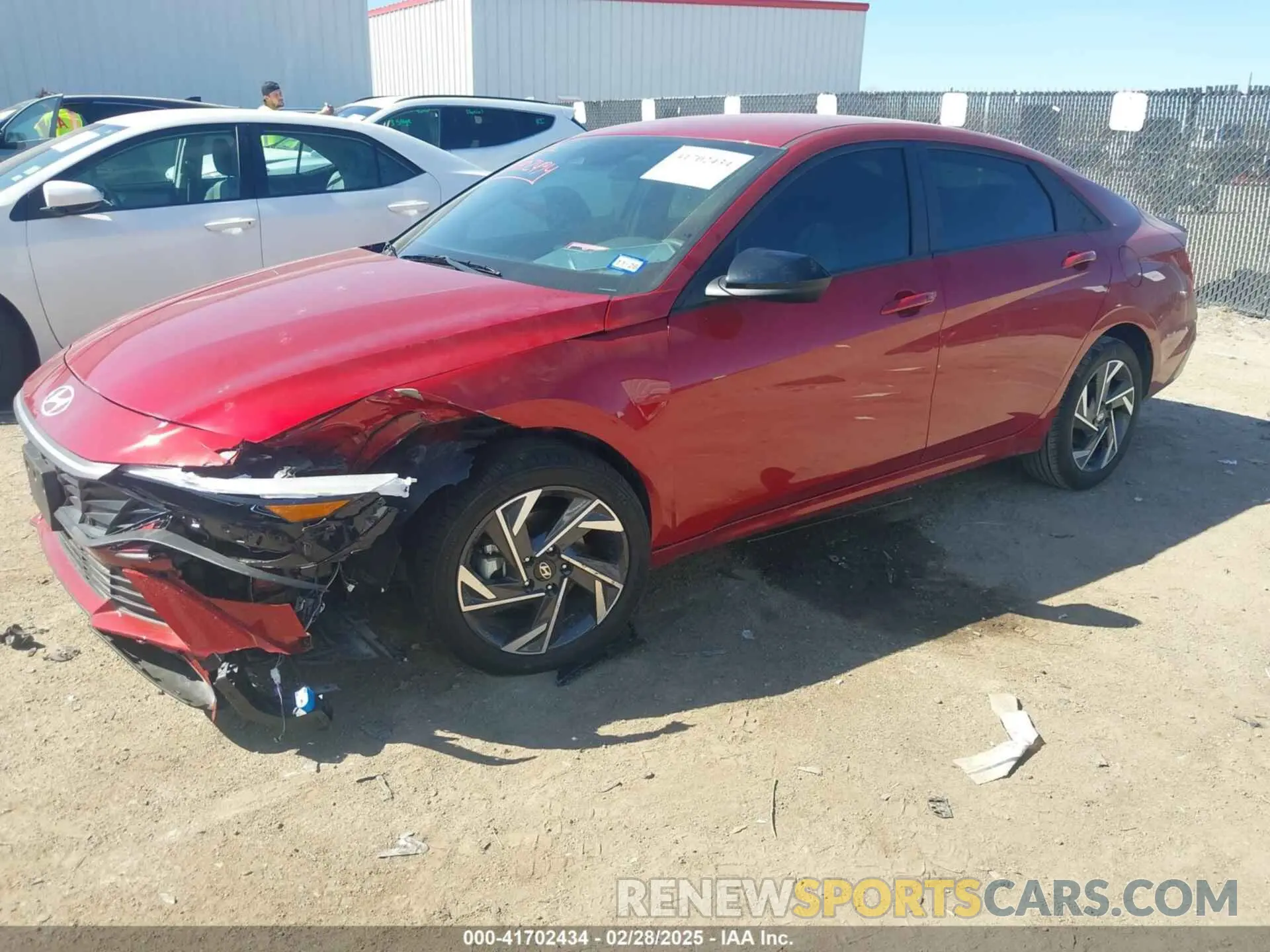 2 Photograph of a damaged car KMHLM4DG8SU877861 HYUNDAI ELANTRA 2025