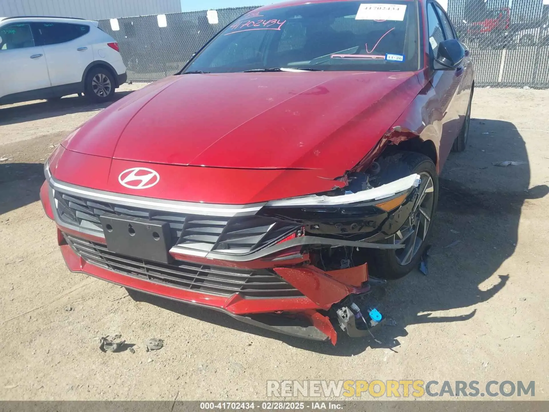 6 Photograph of a damaged car KMHLM4DG8SU877861 HYUNDAI ELANTRA 2025