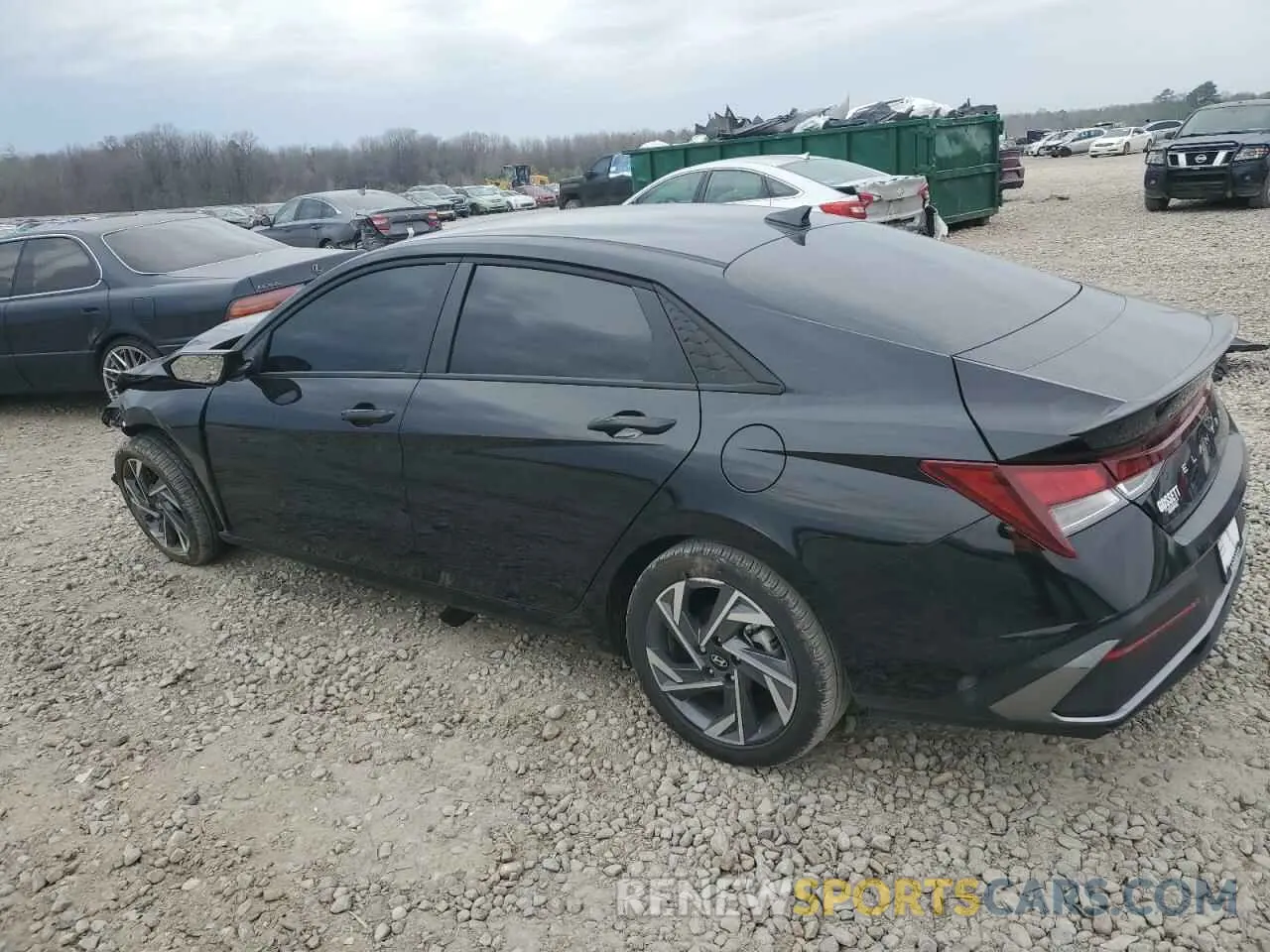 2 Photograph of a damaged car KMHLM4DG8SU898659 HYUNDAI ELANTRA 2025