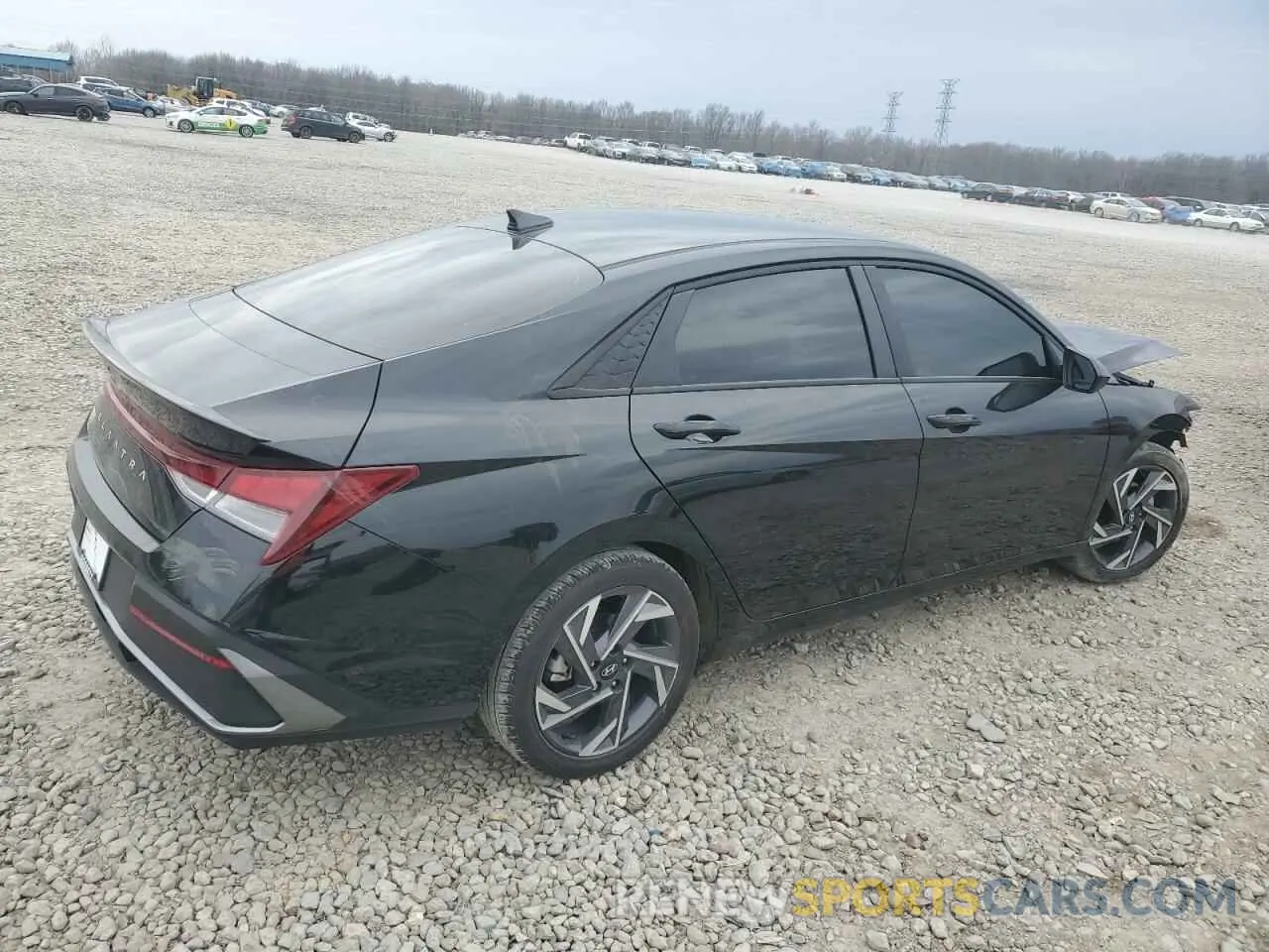 3 Photograph of a damaged car KMHLM4DG8SU898659 HYUNDAI ELANTRA 2025