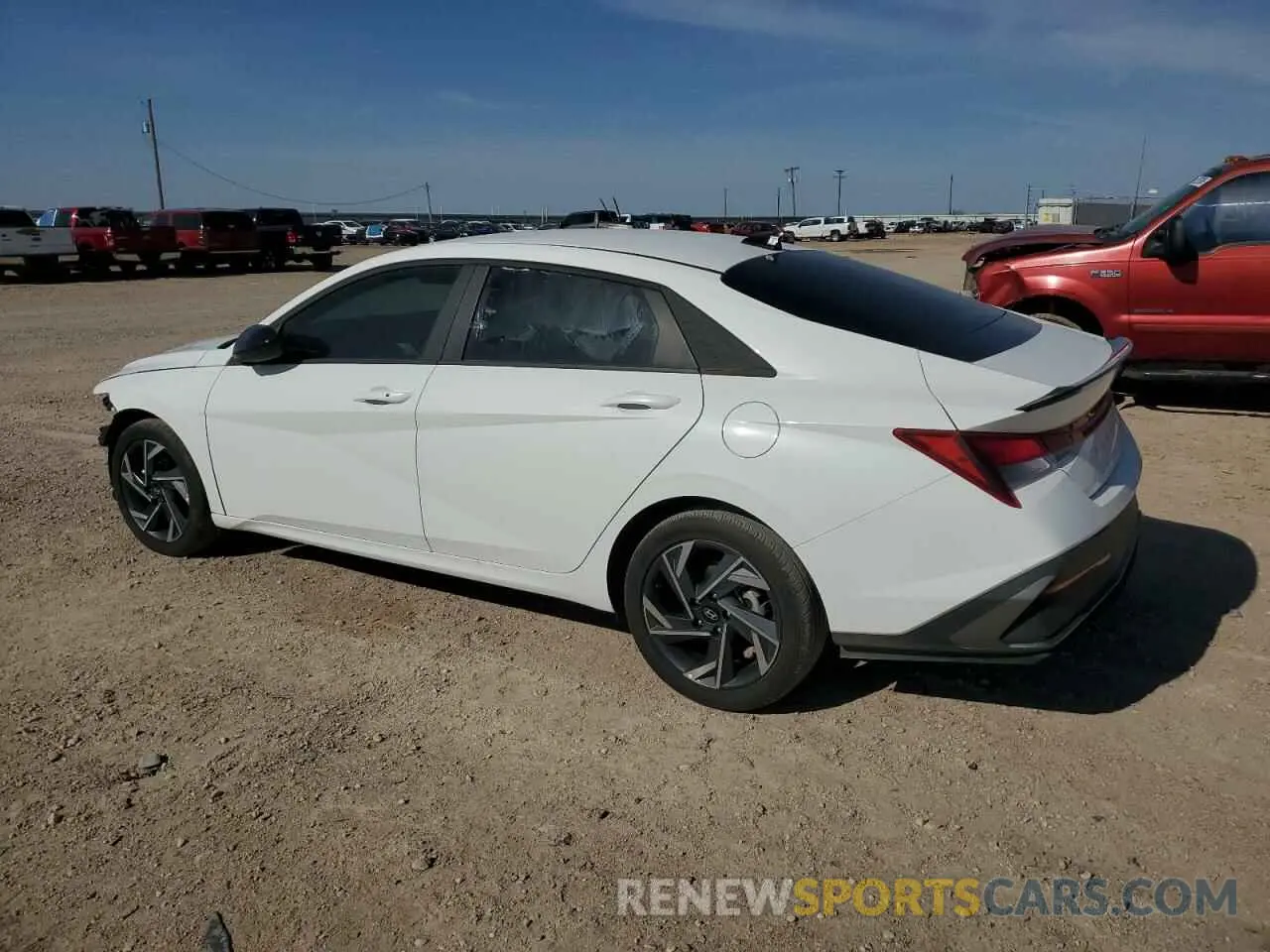 2 Photograph of a damaged car KMHLM4DG8SU917579 HYUNDAI ELANTRA 2025