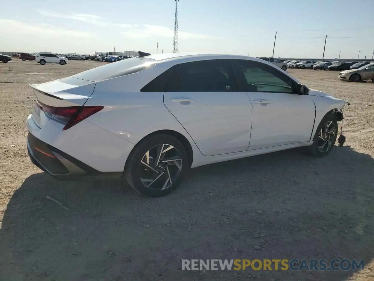 3 Photograph of a damaged car KMHLM4DG8SU917579 HYUNDAI ELANTRA 2025