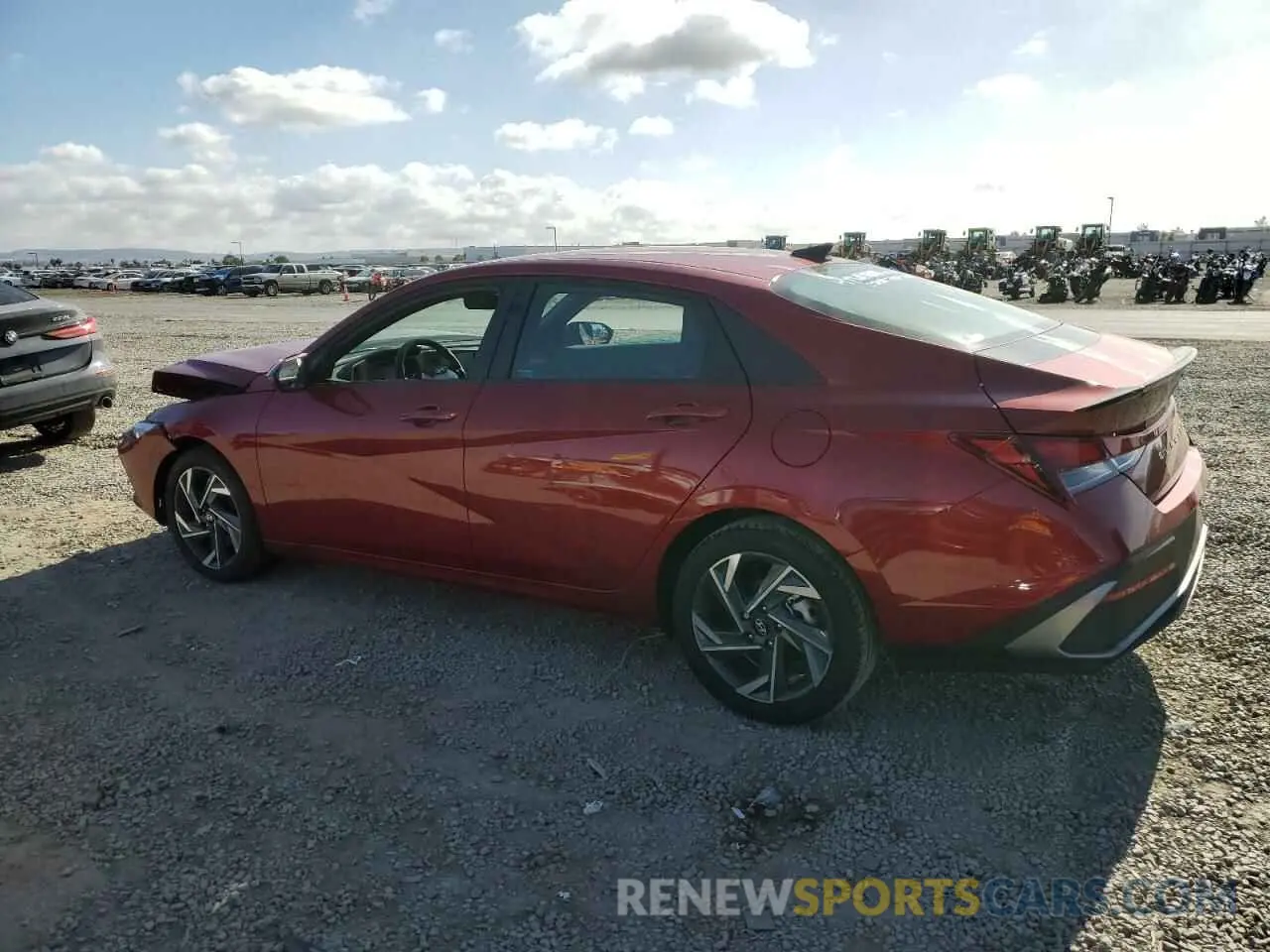 2 Photograph of a damaged car KMHLM4DG9SU868604 HYUNDAI ELANTRA 2025
