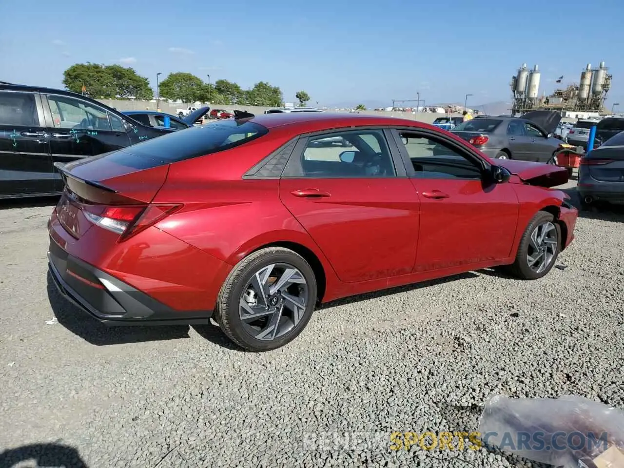 3 Photograph of a damaged car KMHLM4DG9SU868604 HYUNDAI ELANTRA 2025