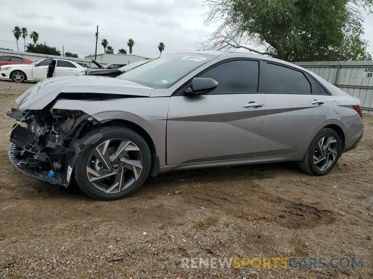 1 Photograph of a damaged car KMHLM4DG9SU881448 HYUNDAI ELANTRA 2025