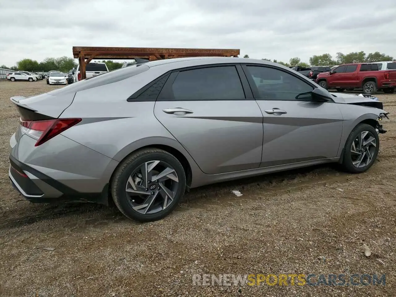 3 Photograph of a damaged car KMHLM4DG9SU881448 HYUNDAI ELANTRA 2025