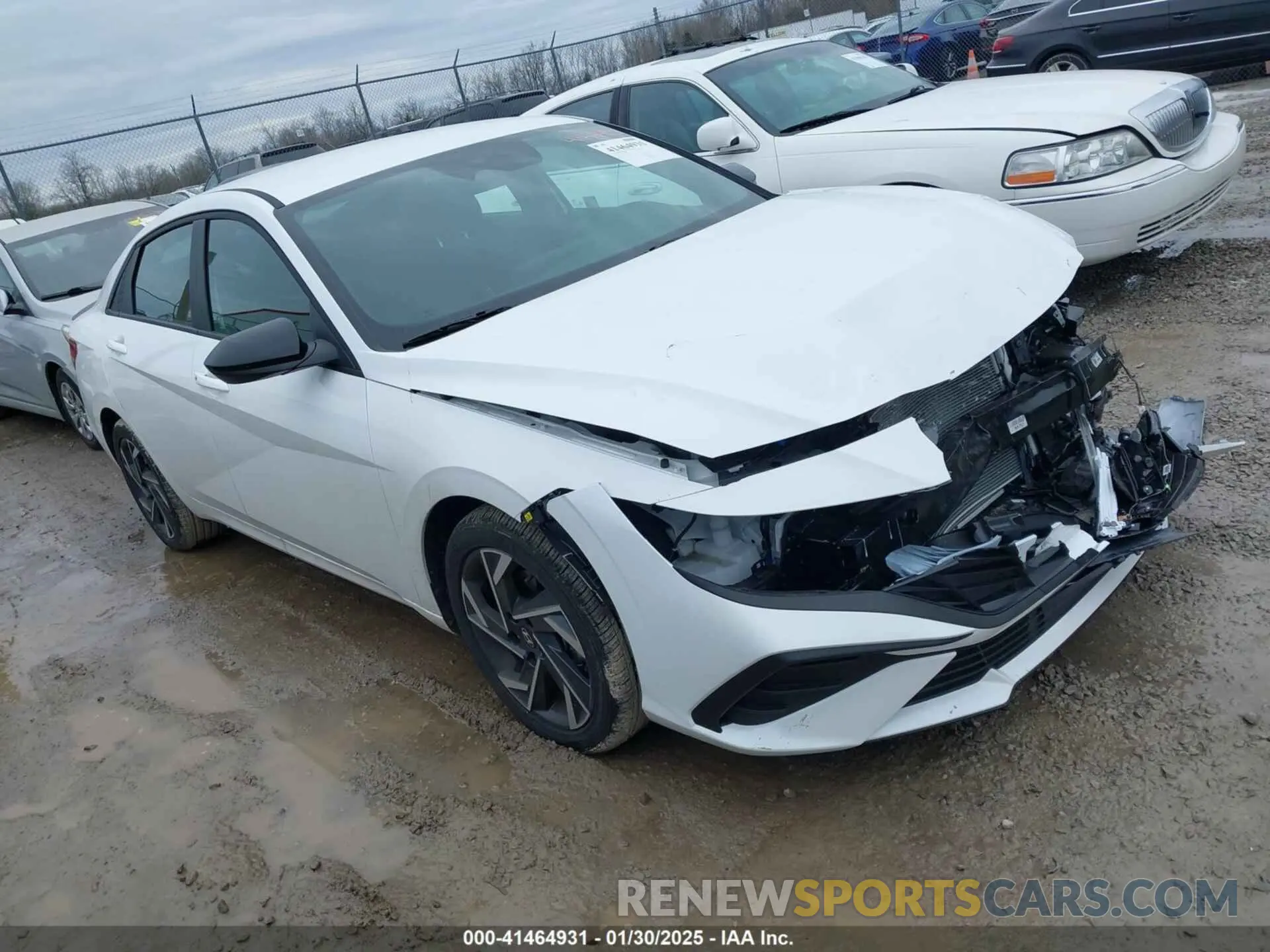 1 Photograph of a damaged car KMHLM4DG9SU881711 HYUNDAI ELANTRA 2025