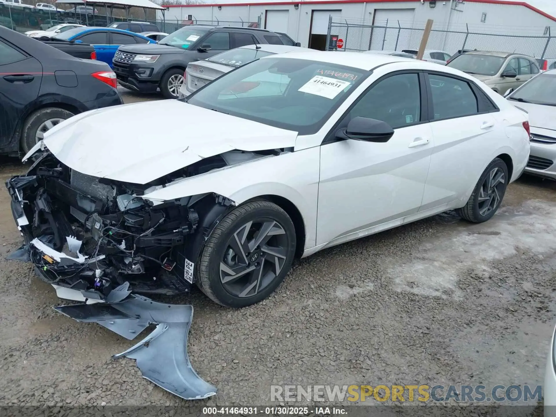 2 Photograph of a damaged car KMHLM4DG9SU881711 HYUNDAI ELANTRA 2025