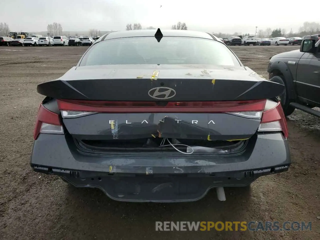 6 Photograph of a damaged car KMHLM4DG9SU888688 HYUNDAI ELANTRA 2025
