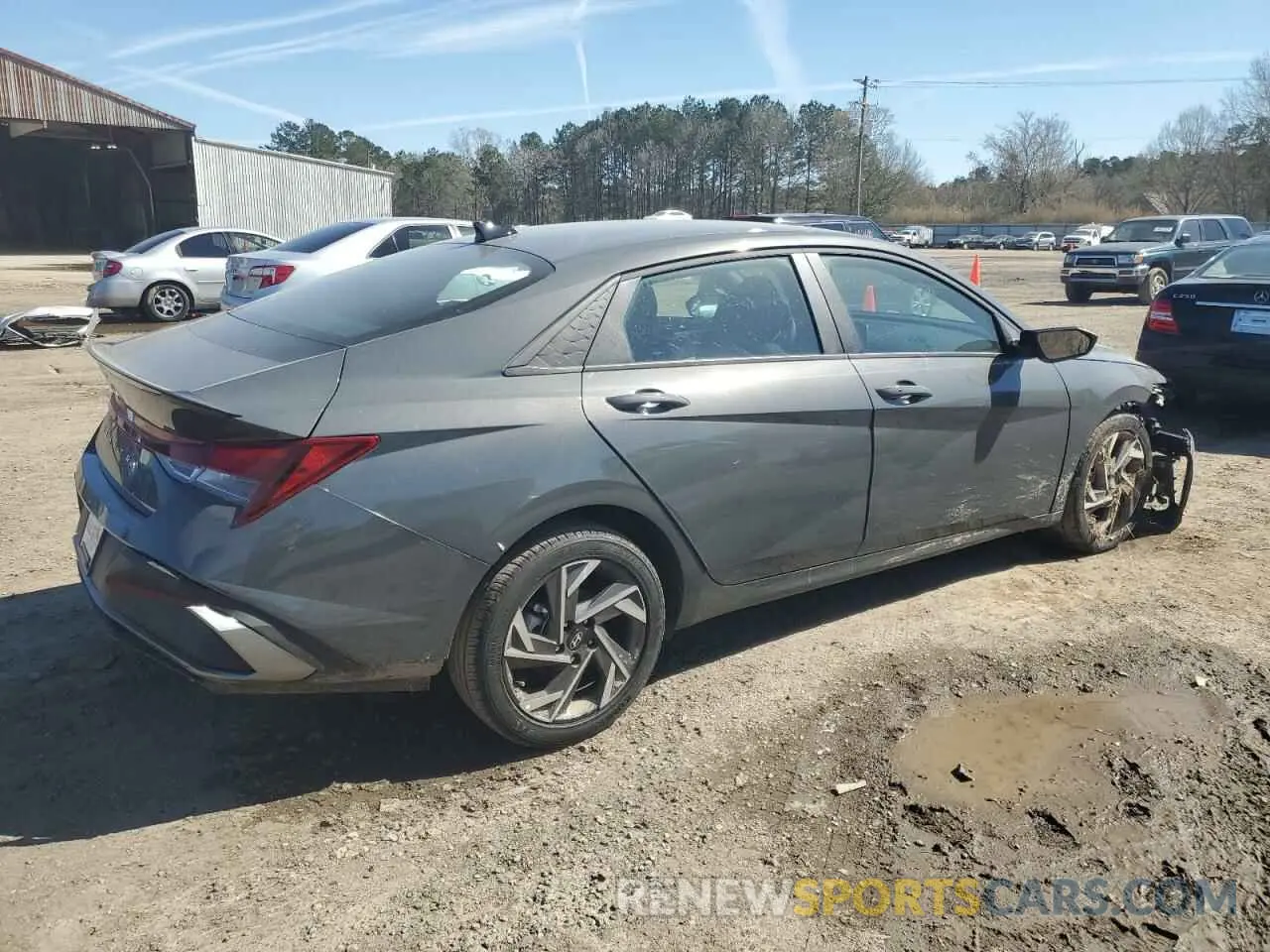 3 Photograph of a damaged car KMHLM4DG9SU935041 HYUNDAI ELANTRA 2025